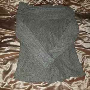 Off the shoulder sweater